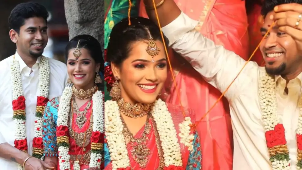 Gokulathil Seethai Serial Actress vinitha marriage